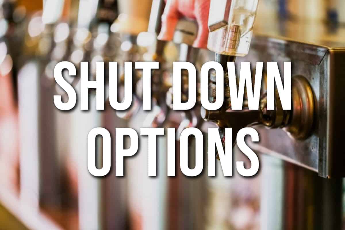 Shut Down Options